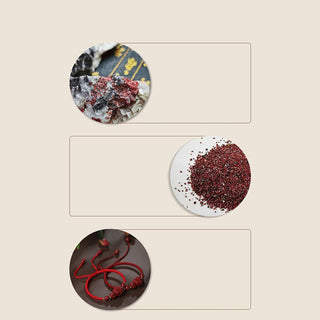 Buddha Gift Chinese Zodiac Natal Buddha Cinnabar Amulet Blessing String Bracelet