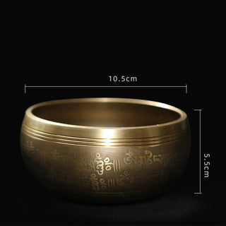 Buddha Gift Tibetan Meditation Sound Bowl Handcrafted for Healing and Mindfulness Singing Bowl Set