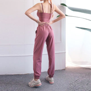 Buddha Gift High Waist Fitness Yoga Sports Jogger Track Pants With Pockets Sweatpants