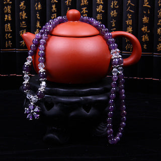 Buddha Gift Tibetan Amethyst Blessing Bracelet