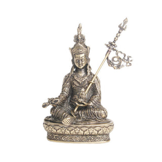 Buddha Gift Padmasambhava Buddha Figure Serenity Copper Statue Decoration Temple Ornament