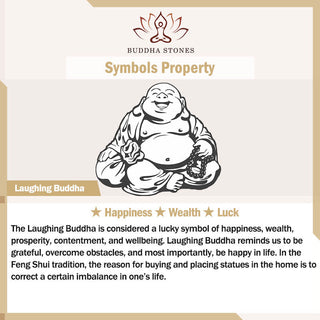 Buddha Gift Natural Silver Sheen Obsidian Laughing Buddha Protection Necklace Pendant