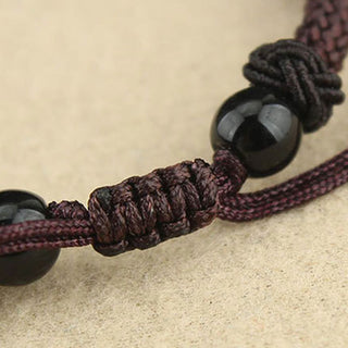 Buddha Gift Tibetan Nine-Eye Dzi Bead Three-eyed Dzi Bead Protection String Necklaces Pendant