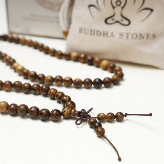 Buddha Gift 108 Mala Beads Bracelet Prayer Meditation Sandalwood Elastic