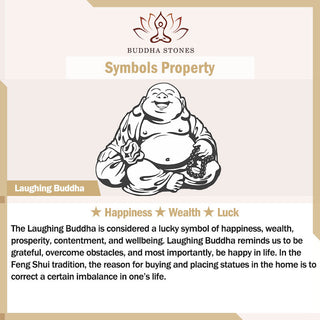 Laughing Buddha Natural Jade 18K Gold Abundance Necklace Pendant