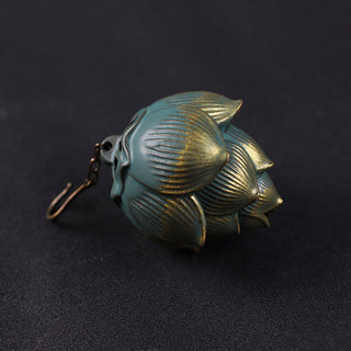Buddha Gift Lotus Meditation Hanging Incense Burner Decoration