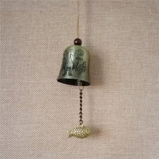 Buddha Gift Feng Shui Buddha Koi Fish Dragon Elephant Wind Chime Bell Luck Wall Hanging Decoration
