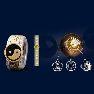 Buddha Gift 925 Sterling Silver Black Obsidian Gold Sheen Obsidian Silver Sheen Obsidian Yin Yang Protection Bracelet