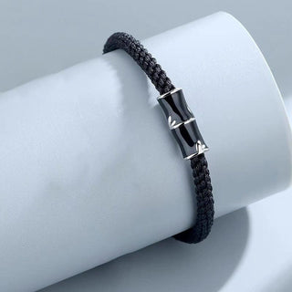 Buddha Gift Bamboo Pattern Healing Couple Rope Bracelet