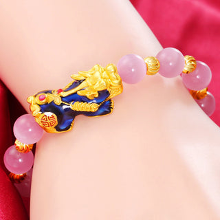 Buddha Gift Pixiu Cat Eye Lucky Bracelet