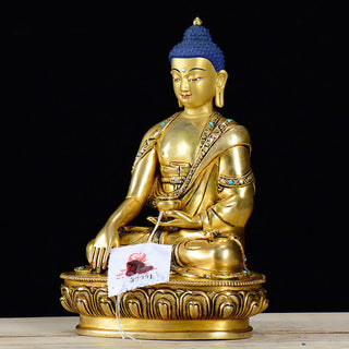 Buddha Gift Shakyamuni Compassion Copper Statue Decoration