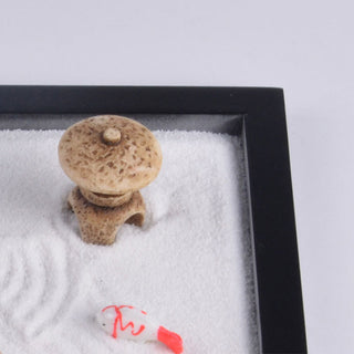 Buddha Gift Koi Fish Small Bridge Calm Peace Meditation Zen Garden Decoration
