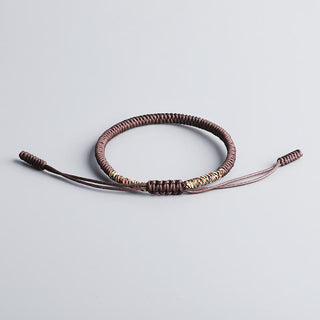 Buddha Gift 3Pcs Tibetan Handmade Multicolored Luck King Kong Knot Auspiciousness Bracelet