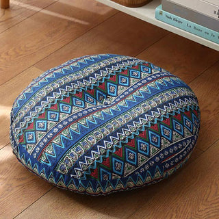 Buddha Gift Lotus Simple Pattern Linen Meditation Seat Cushion Home Living Room Decoration