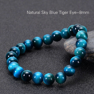 Buddha Gift Blue Tiger Eye Protection Bracelet