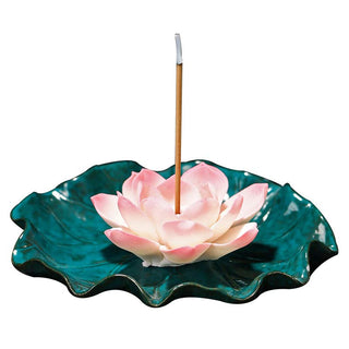 Buddha Gift Tibetan Lotus Blessing Incense Burner Decoration