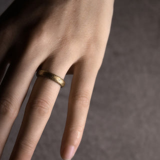 Buddha Gift Tibetan Vintage Texture Design Copper Luck Couple Ring