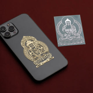 Buddha Gift 12 Chinese Zodiac Blessing Wealth Fortune Phone Sticker