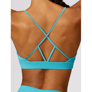 Buddha Gift Gym Sports Yoga Backless Bra Crop Tank Top Breathable Shorts
