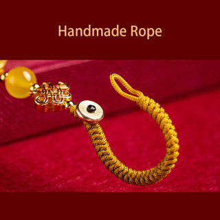 Buddha Gift Double Koi Fish Peace Buckle Wealth Luck Key Chain