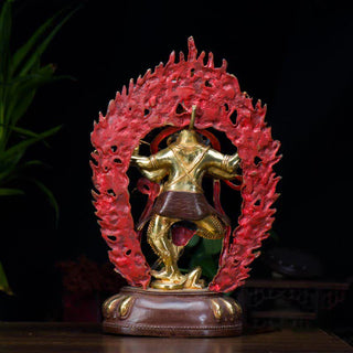 Buddha Gift Kurukulla Buddha Figurine Serenity Copper Statue Home Decoration