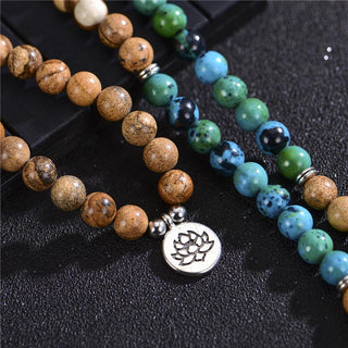Buddha Gift 108 Meditation Healing Multilayer Mala