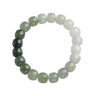 Buddha Gift Gradient Jade Luck Blessing Bracelet