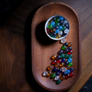 Buddha Gift Tibetan 108 Mala Beads Multicolored Liuli Glass Bead Chinese Zodiac Nine Palaces Eight Diagrams Charm Bracelet