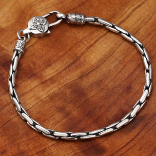 Buddha Gift Tibetan Double Dorje Om Mani Padme Hum Buddha Swastika Vajra Strength Bracelet