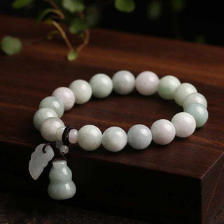 Buddha Gift Natural Jade Pi Xiu Buddha Gourd Apple Success Bracelet