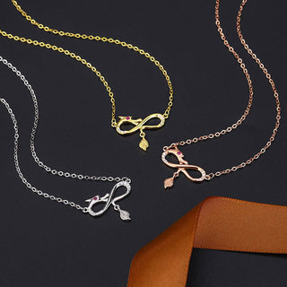 Buddha Gift 999 Sterling Silver Year Of The Dragon Endless Knot Tail Charm Protection Necklace Pendant