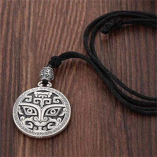 Buddha Gift Lucky FengShui Mythological Creature Taotie Wealth Necklace Pendant