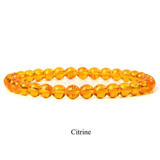 Buddha Gift Natural Stone Quartz Healing Beads Bracelet