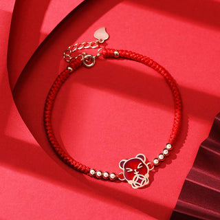 Buddha Gift 12 Chinese Zodiac Lucky Red String Bracelet