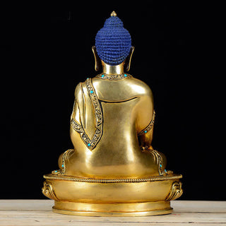 Buddha Gift Shakyamuni Compassion Copper Statue Decoration