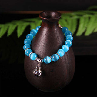 Buddha Gift Tibetan Cat Eye Lucky Bracelet