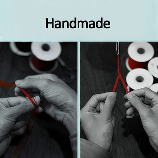 Buddha Gift Auspicious Fu Character Peace And Joy Luck Handmade Multicolored Child Adult Bracelet