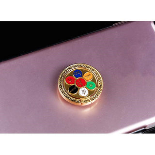 Buddha Gift Tibetan Om Mani Padme Hum Peace Phone Ring Bracket Universal Phone Holder Decorations