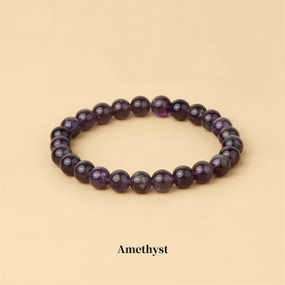 Buddha Gift Natural Stone Quartz Healing Beads Bracelet
