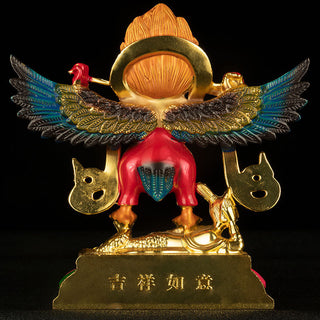 Buddha Gift Tibet Garuda Bird Alloy Keep Evil Spirits Away Home Decoration