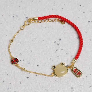 Buddha Gift 925 Sterling Silver Year Of The Dragon Hetian White Jade Chinese Steamed Bun Dragon Design Fortune Blessing Bracelet