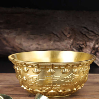 Buddha Gift FengShui Attracting Wealth Copper Decoration