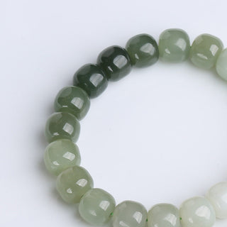 Buddha Gift Gradient Jade Luck Blessing Bracelet