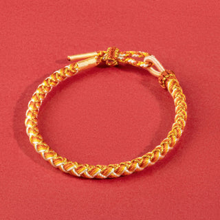 Buddha Gift Handmade Year Of The Dragon Scale Protection Rope Bracelet