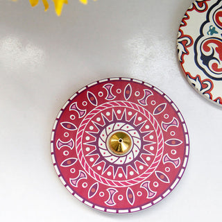 Buddha Gift Colorful Pattern Ceramic Blessing Stick Incense Burner