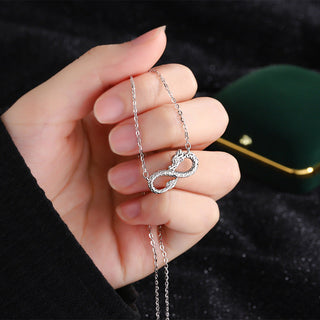 Buddha Gift 999 Sterling Silver Year of the Dragon Endless Knot Success Necklace Pendant