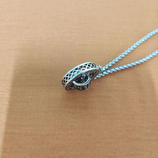 Buddha Gift Tibetan Om Mani Padme Hum Carved Peace Purity Chain Necklace Pendant