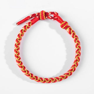 Buddha Gift Handmade Year Of The Dragon Scale Protection Rope Bracelet