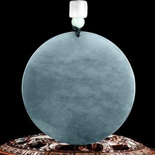 Buddha Gift Kwan Yin Avalokitesvara Jade Abundance String Necklace Pendant