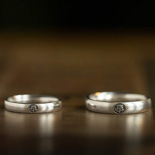 Buddha Gift 925 Sterling Silver Chinese Zodiac Natal Buddha Blessing Couple Ring
